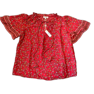 Max studio Small NWT Tiered Sleeves blouse bohemian